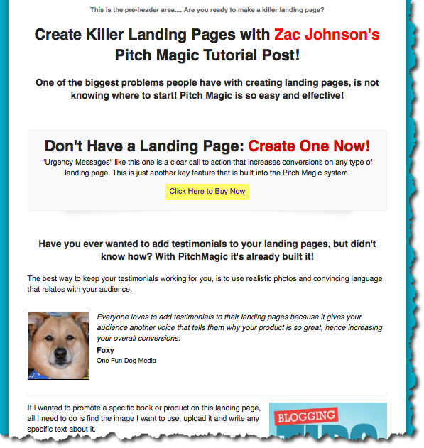 Pitch Magic Create Killer Landing Pages