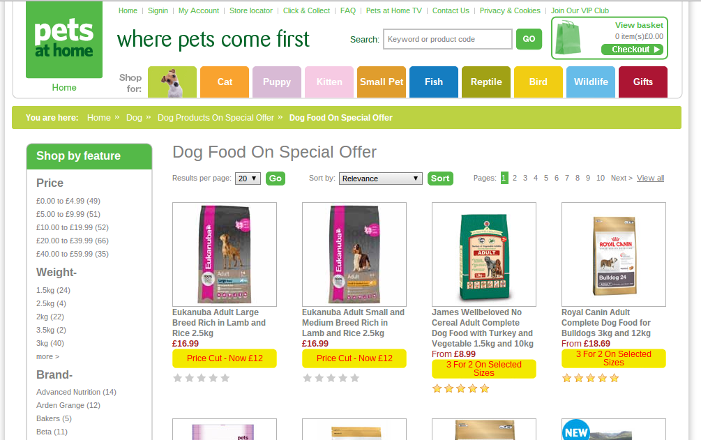 Pets at home Landing Page - Edited