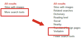 Google Introduces Verbatim Search Tool