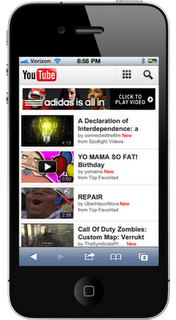 YouTube Mobile PPC Ads