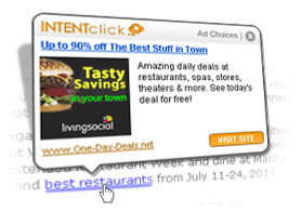 Contextual Pay Per Click Advertising with INTENTclick