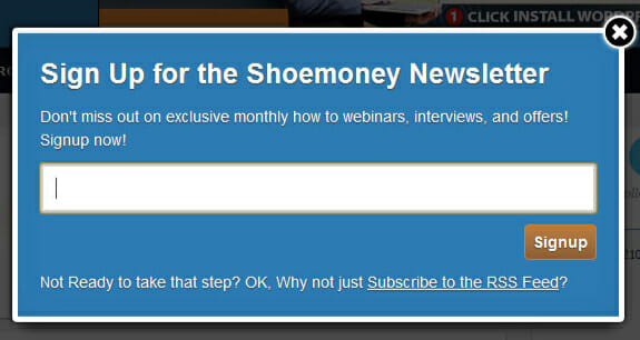 ConversionVooDoo’s Newsletter Popup Best Practices for 2012