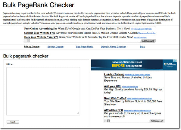 pagerank checker