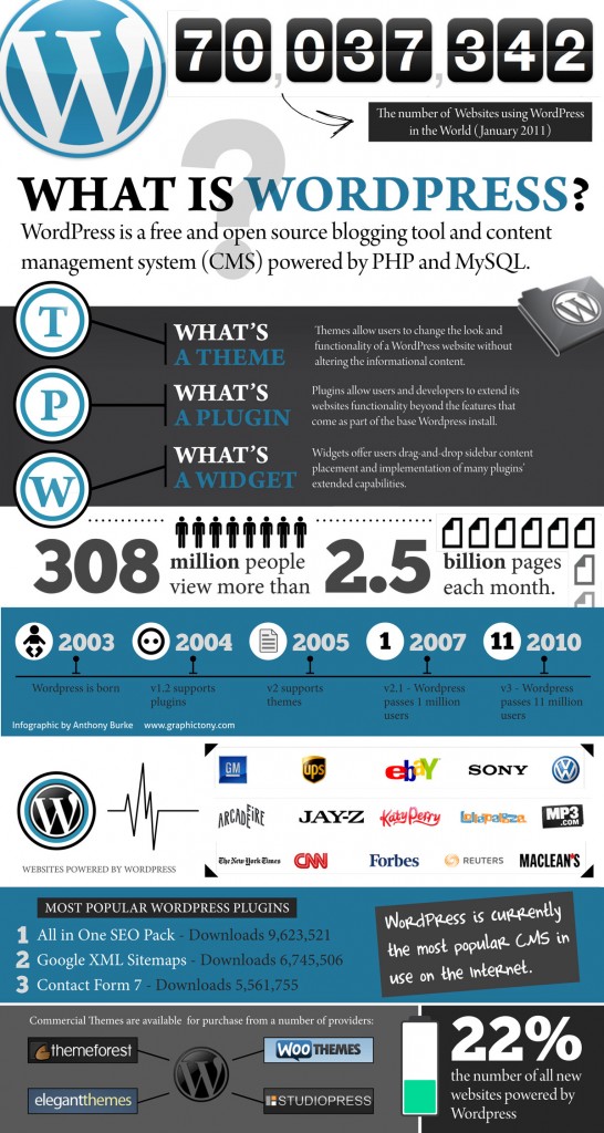 The Numbers and Power Behind WordPress Sites