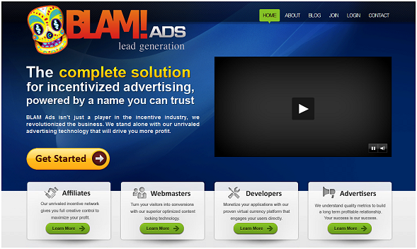 Blam Ads Affiliate Network Review