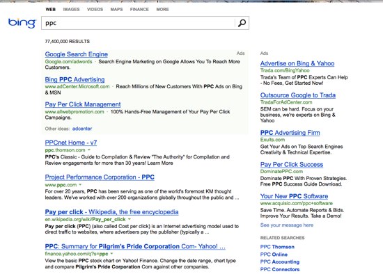 Bing Search is Looking Like Google Search