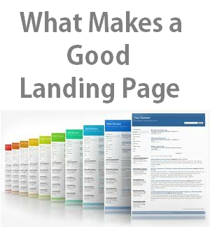 What Makes a Good Landing Page