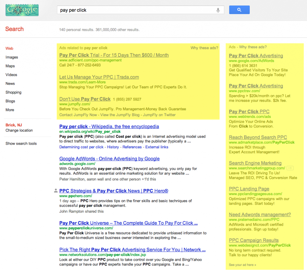 google ads pay per click