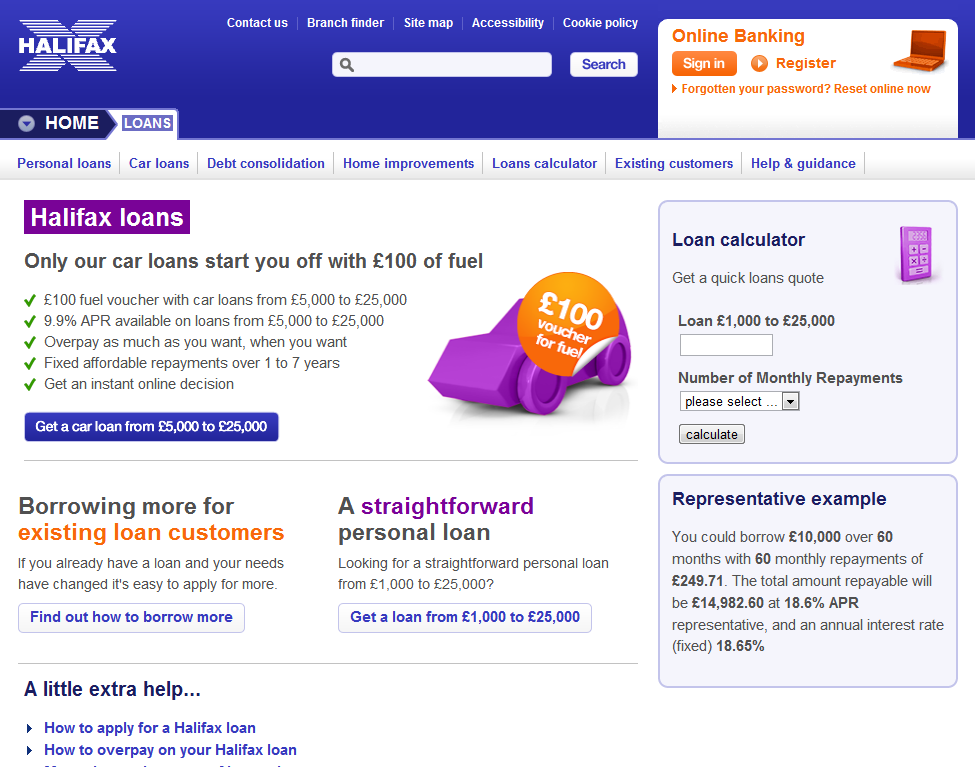 Analyse A Real PPC Campaign – Halifax Bank Loans