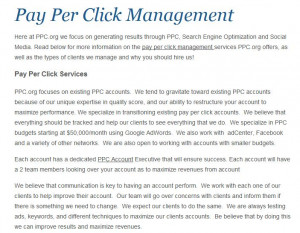 ppc services