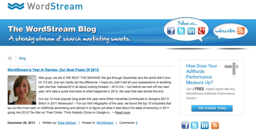 WordStream PPC Blog