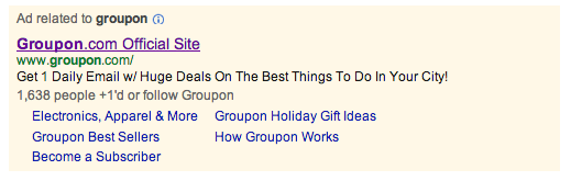 Groupon PPC