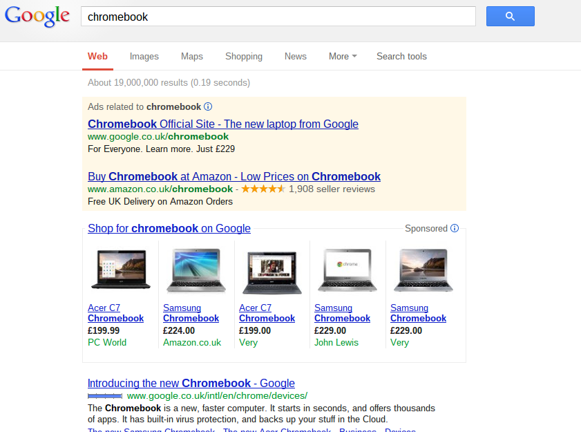 Chromebook in PPC