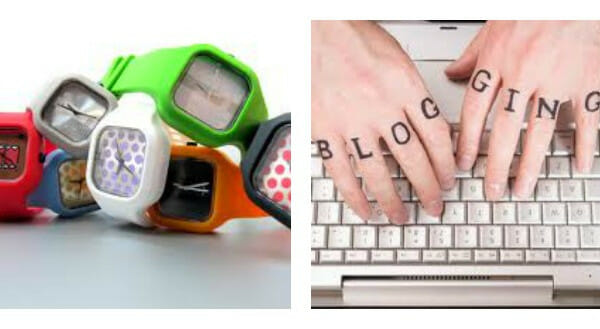 watches and blogging