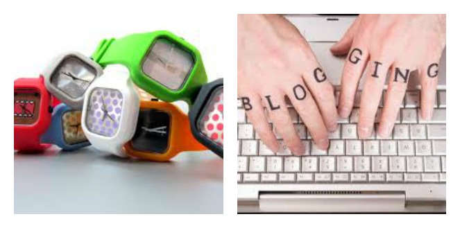 watches and blogging