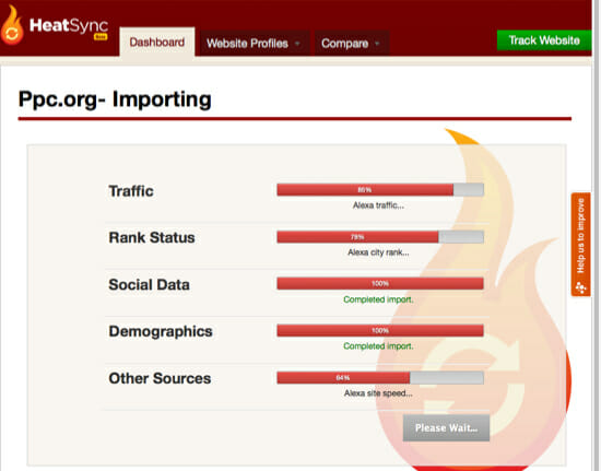 Awesome Web Site Analytics from HeatSync