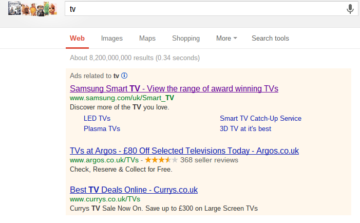 Samsung Smart TV – Analyse A Real PPC Campaign