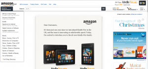 Amazon Homepage