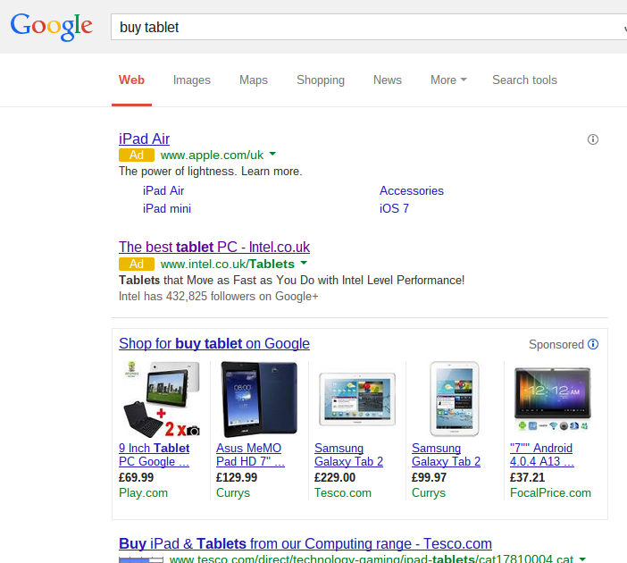Intel – Analyse A Real PPC Campaign