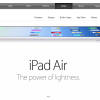 Apple iPad Air PPC Landing Page