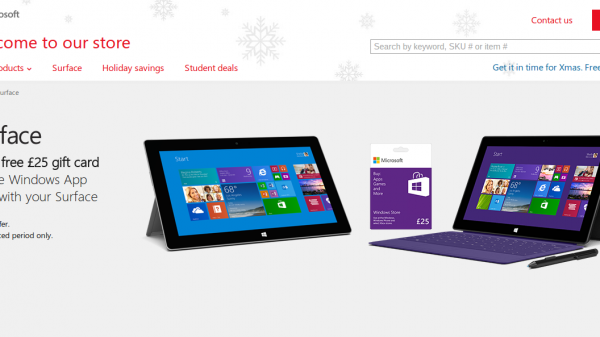 Microsoft Surface PPC Landing Page