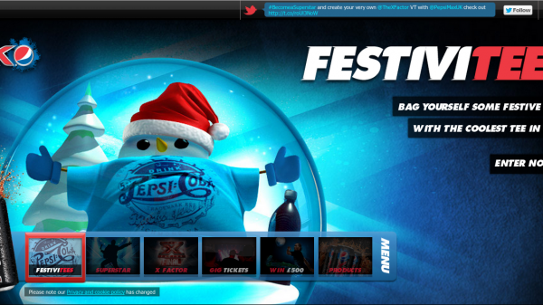 Pepsi Max Lead Capture Page