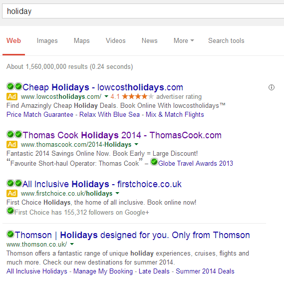 Thomas Cook – Analyse A Real PPC Campaign