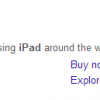 Apple Simple iPad Search Advert