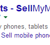 SellMyMobile PPC Advert