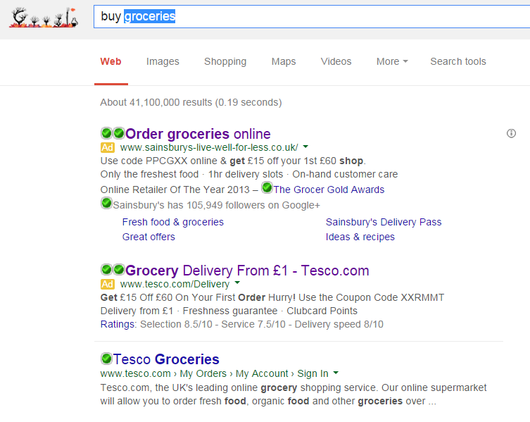 Tesco vs Sainsbury’s – The PPC Groceries Battle