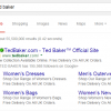 Ted Baker PPC Search Advert