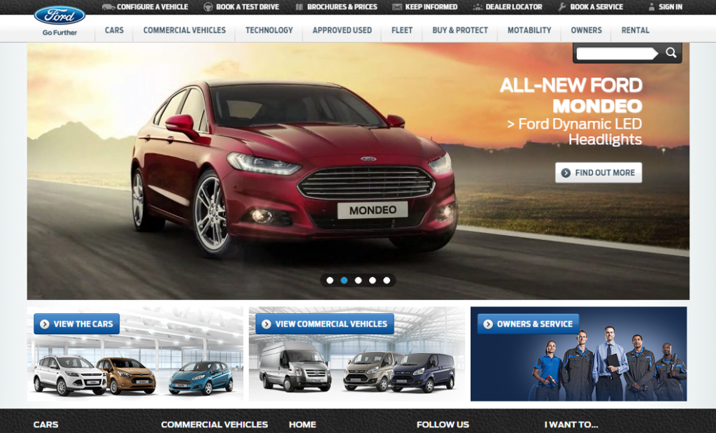 Ford PPC Landing Page
