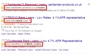 Optimise the URL Element of a PPC Search Advert