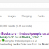 The Book People PPC Search Advert