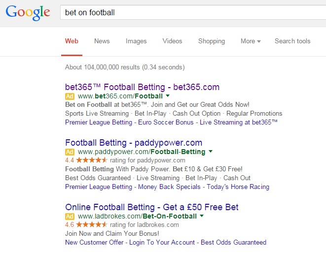 bet365 – Analyse A Real PPC Campaign