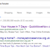 quickmovenow PPC Search Advert