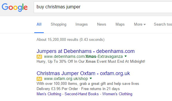 Debenhams – Analyse A Real PPC Campaign