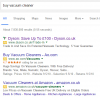 Dyson PPC Search Advert