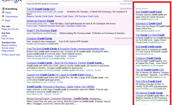 Google to Remove Ads from the Right Hand Side of Search Results