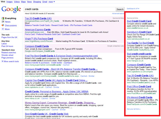 Google to Remove Ads from the Right Hand Side of Search Results