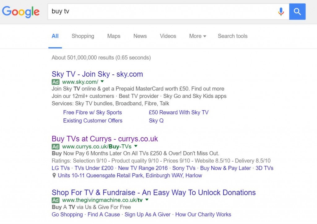 Currys – Analyse A Real PPC Campaign