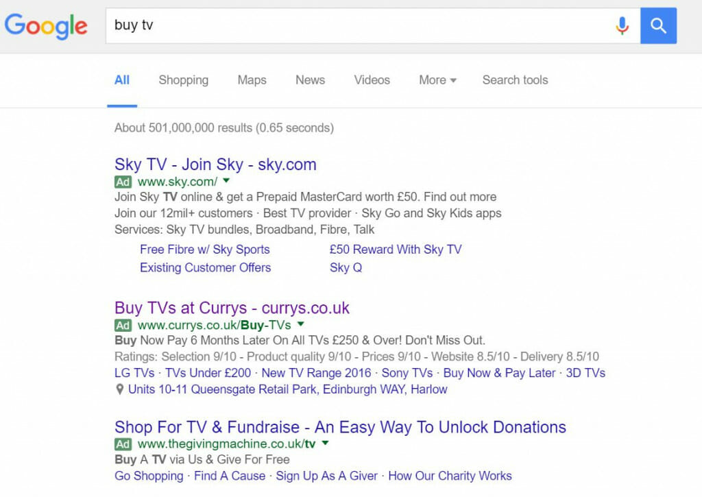 Currys – Analyse A Real PPC Campaign