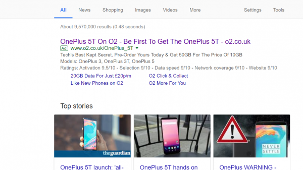 O2-OnePlus-5T-PPC-search-advert.png