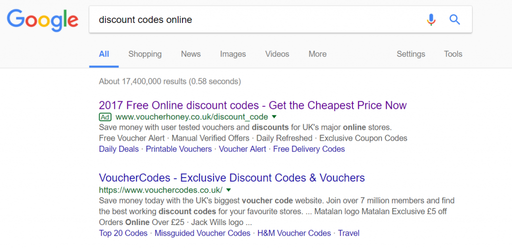 Voucher Honey – Analyse A Real PPC Campaign