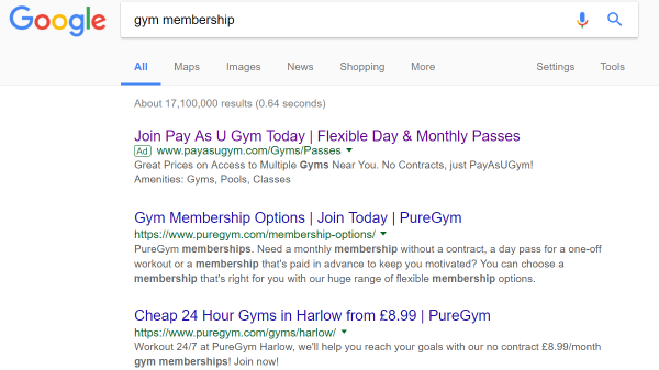 pay-as-u-gym-PPC-search-advert.png