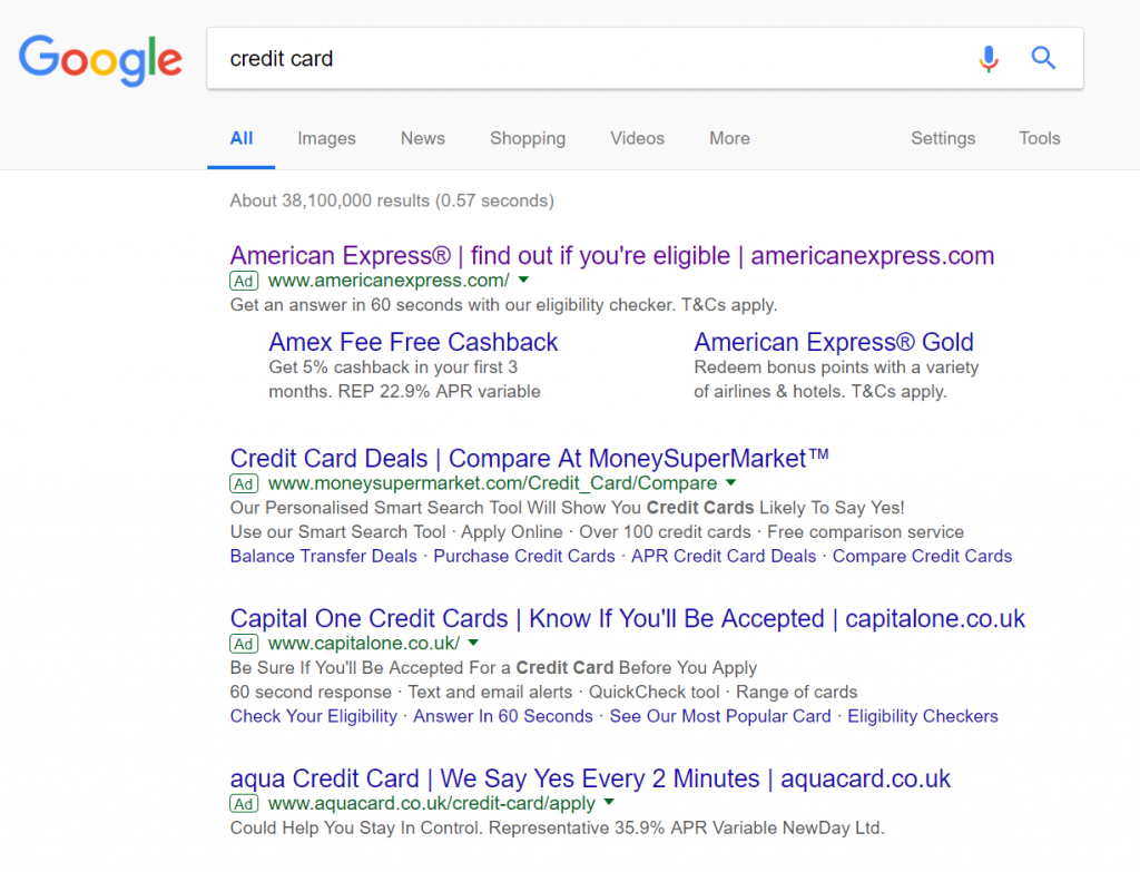 American Express – Analyse A Real PPC Campaign