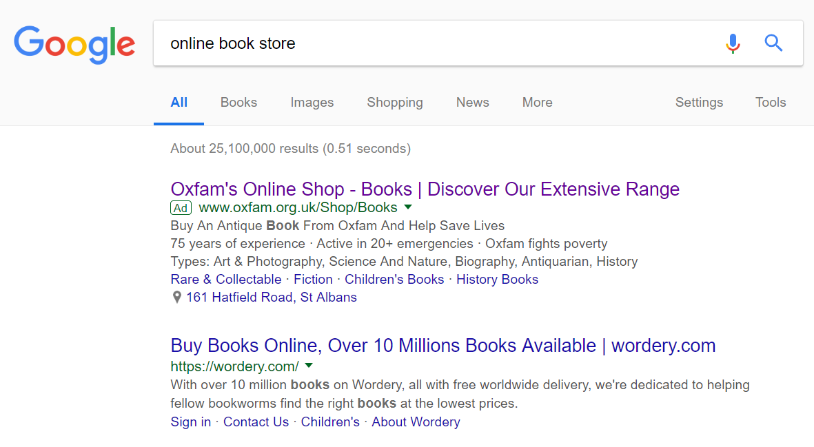 Oxfam-PPC-search-advert.png