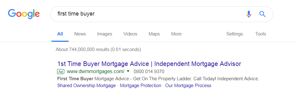 DWM Mortgages – Analyse A Real PPC Campaign