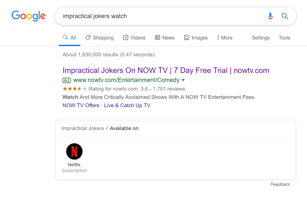 Now-TV-Impractical-Jokers-PPC-search-advert.png