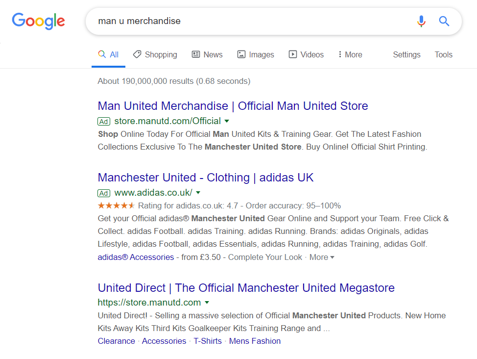 Adidas – Analyse A Real PPC Campaign